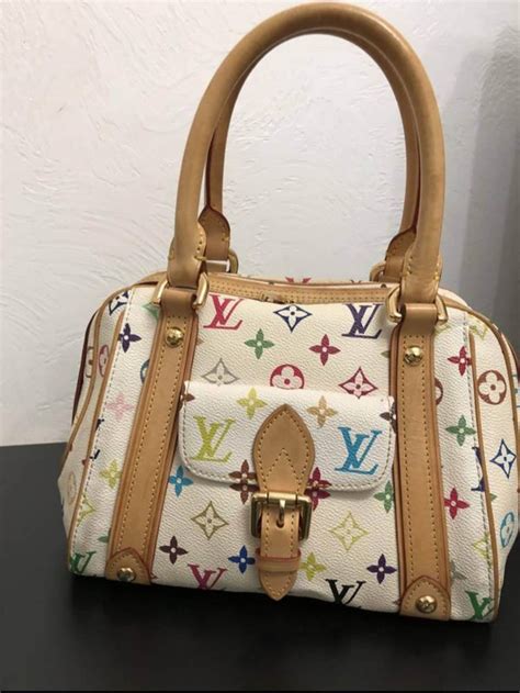 louis vuitton bag rainbow